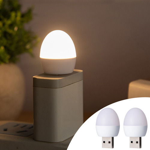 Luces Usb Nocturnas, Minibombilla Led, Enchufable, Colores C