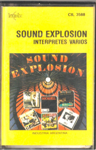 Sound Explosion - Interpretes Varios (1984) Cassette 