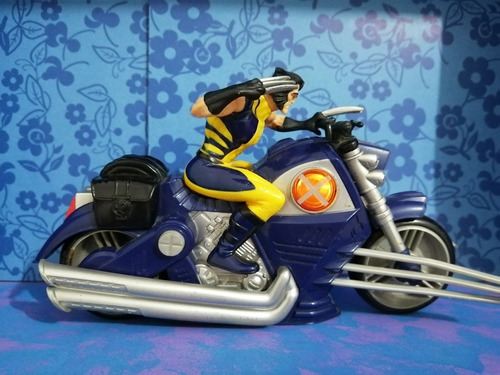 Motocicleta De Wolverine Hasbro 2008 Marvel Lobezno