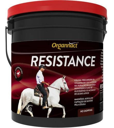 Resistance 1kg Organnact - Suplemento P/ Competição