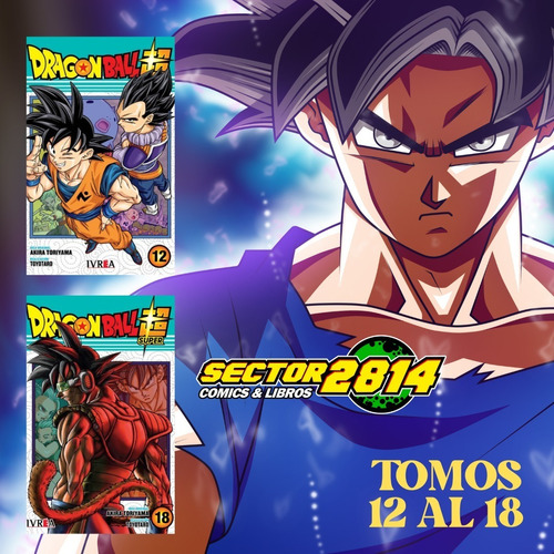 Dragon Ball Super Tomos 12 Al 18 | Envío gratis