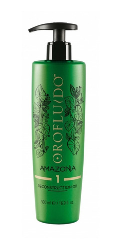 Paso 1 Revlon Orofluido Amazonia, Reconstruction Oil 500ml