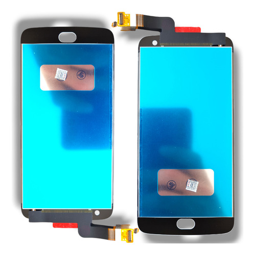 Tela Frontal Display Compatível Com Moto G5 Plus (cola) Cor Branco