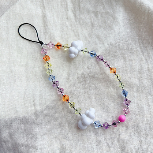 Kkbead Niche Mobile Phone Chain I Summer Color Mobile Phone