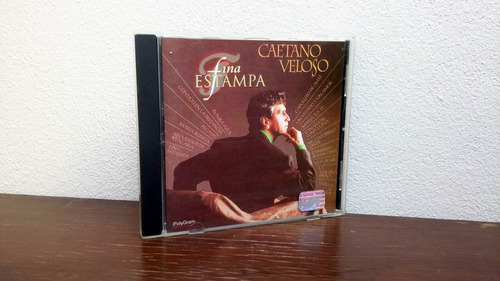 Caetano Veloso - Fina Estampa * Cd Mb Estado * Edicion Arg.