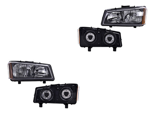 Set Faros Delanteros Depo Chevrolet Suburban 2004 - 2006