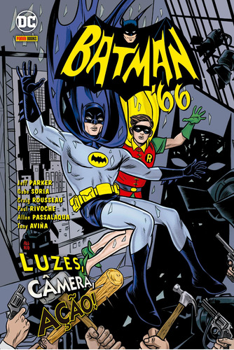 Batman '66: Luzes, Câmeras, Ação!, de Parker, Jeff. Editora Panini Brasil LTDA, capa dura em português, 2019