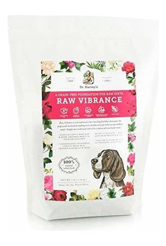 Dr. Harveys Raw Vibrance Alimentos Para Perro, Mezcla De Bas