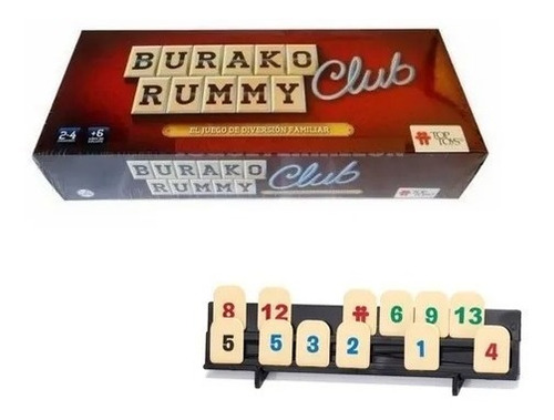 Burako Rummy Club Juego De Mesa Top Toys