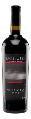 Caja De 6 Vino Tinto Las Nubes Nebbiolo 750 Ml