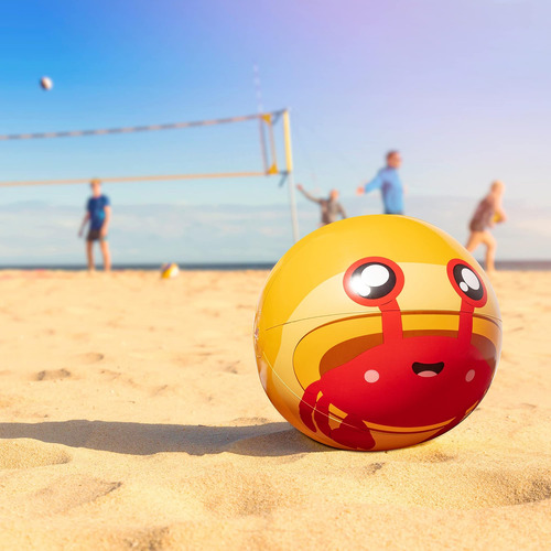 Scs Direct Aquamazing Pelota De Playa Gigante Resistente De