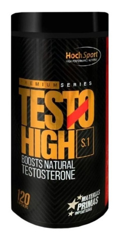 Testo High Hoch Sport - Boost Natural Testosterone - 120 Cap