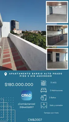 Apartamento en venta
