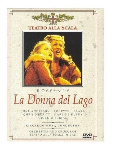 La Donna Del Lago - Teatro Alla Scala - Dvd - Rockwell Blake