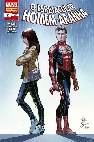 O Espetacular Homem-aranha Vol. 2 / 46, De Zeb Wells. Editora Panini, Capa Mole Em Português