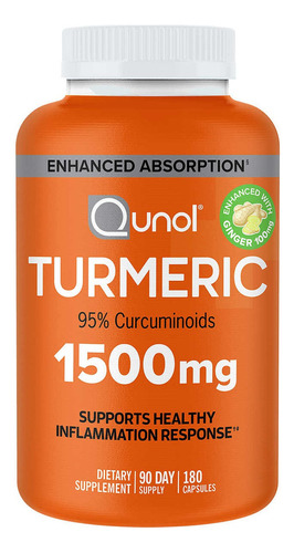 Cúrcuma Turmeric Qunol 1500 Mg