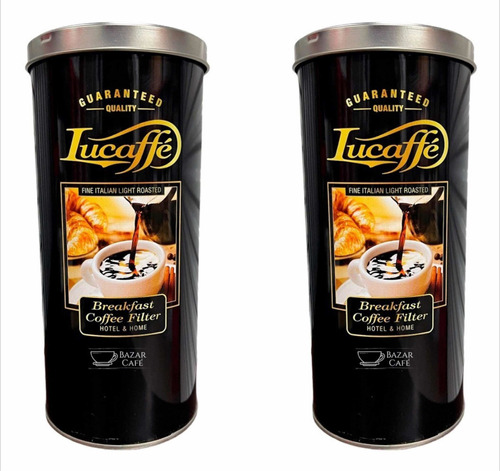 Café Lucaffe Mamma Lucia 1k 2x500g Grano Molido Envío Gratis