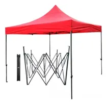 Comprar Toldos Plegables De Color Rojo 3x3 En Oferta