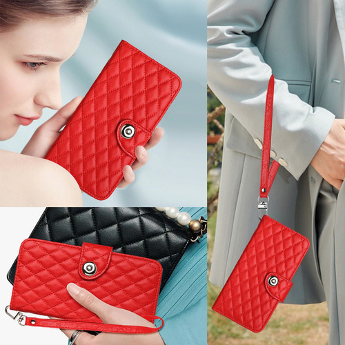 Funda De Piel Tipo Cartera Para Tarjetas Casefor Honor X7a X7b X7c