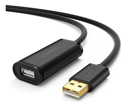 Cable Extensor Activo Usb 2.0 5 Metros Alargue Con Chipset