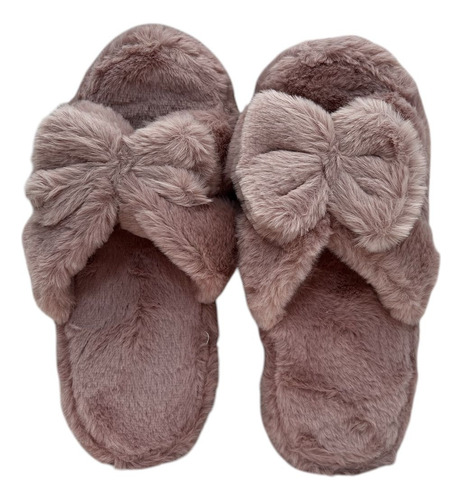 Pantuflas De Felpa Suave Para Mujer