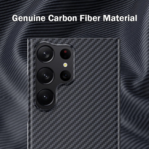 Funda De Fibra De Carbono Para Samsung Galaxy S24 Ultra