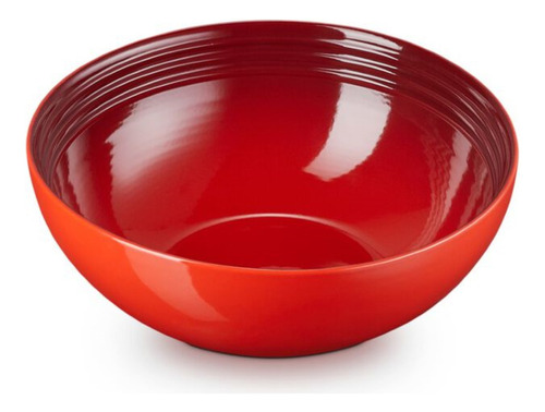 Bowl Le Creuset De Cerâmica 24cm Utensilio Para Cozinha Cor Vermelho