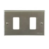 Comprar Tapa Metalica Doble P\u002Ftoma O Interruptor