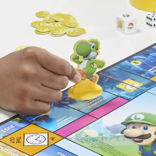 Juego De Mesa Hasbro Monopoly Junior Edición Super Mario