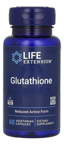 Life Extension, Glutatión, 60 Cápsulas Sabor Sin sabor