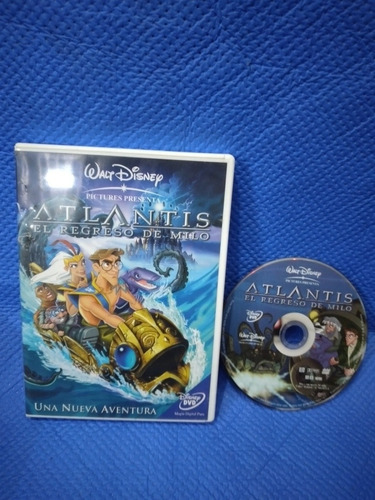 Atlantis El Regreso De Milo Dvd
