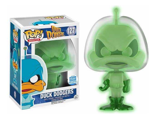 Funko Pop Duck Dodgers # 127 Gitd Exclusivo