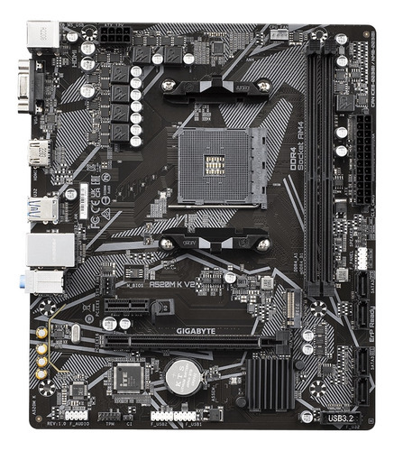 Motherboard Gigabyte A520m K Amd Am4 Ryzen Series Ddr4 M2