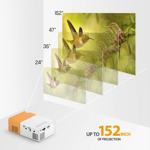 Projetor 4k Mini Usb