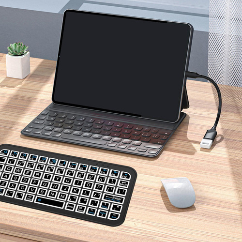 Y Teclado Inalámbrico Teclado Inalámbrico Teclado Bt