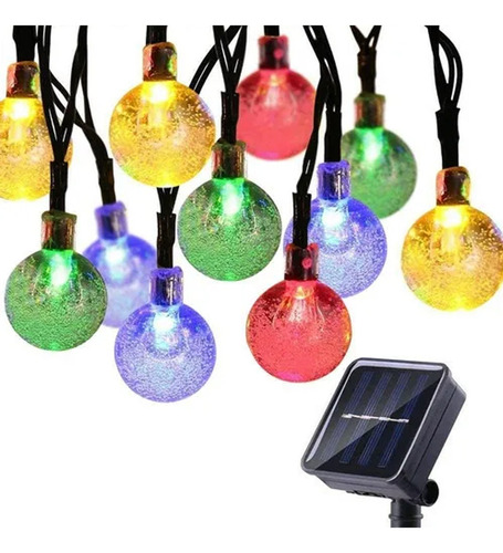 Guirnalda De Luces Solares Impermeables 200led 22m [s]