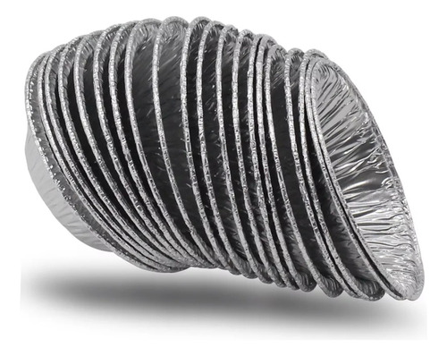 Molde De Aluminio Desechable Para Pasteles Muffin Fresh, 100