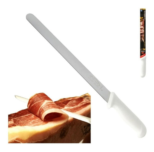 Faca Profissional Presunto Jamon Fiambres 12pol/30cm Corneta