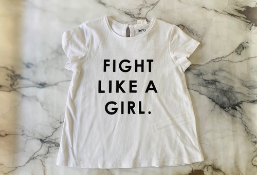 Playeras Originales Para Niña 12 A 18 Meses - Rojo / Blanco