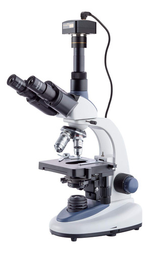 Amscope Microscopio Trinocular Compuesto Profesional Digita.