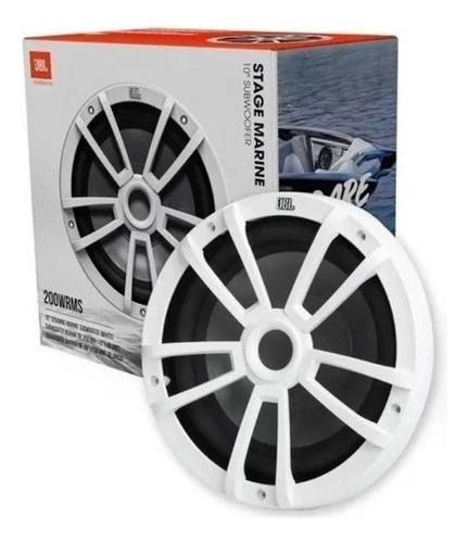 Subwoofer Náutico Jbl Stage Marine 10 200w Rms