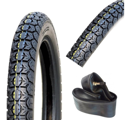 Cubierta Trasera 300 18 + Camara Yamaha Ybr 125 Motos Coyote