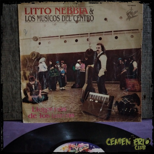 Litto Nebbia - Llegamos De Los Barcos - 1982 Arg Vinilo Lp