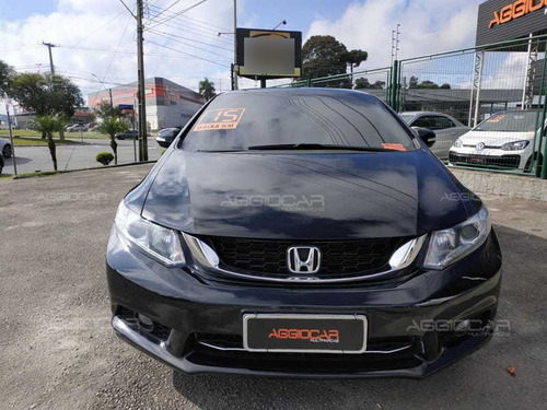 Imagem 2 de 15 de Honda New Civic Lxr 2.0 Flexone 2015 78.000 Km