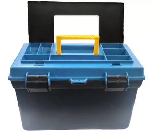 Kit Caja De Pesca Variada Completa Accesorios + Tabla Regalo