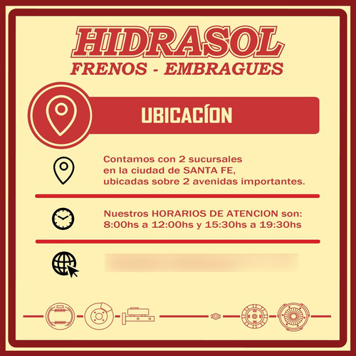 Discos Freno Ford F100 Ranger 4×4 (82/93) - 298mm Kit X2