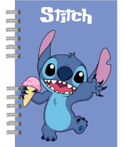 Agenda Eterna De Stitch + Chapita De Regalo