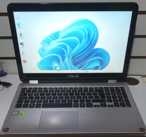 Laptop Gamer Corei7, Tarjeta Grafia, Ssd, Touch Gris