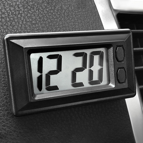 Reloj Digital Para Salpicadero De Coche Mini Reloj Digital P