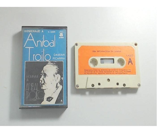 Homenaje A Anibal Troilo - Damian Ficarra. Cassette